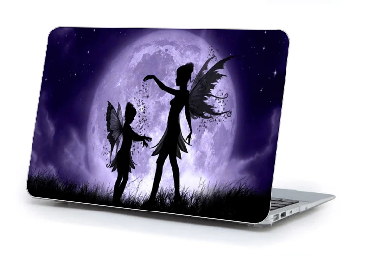 Жесткий чехол с цветной печатью и клавиатурой для новейшего MacBook Air 11 13 Pro Retina Touch Bar