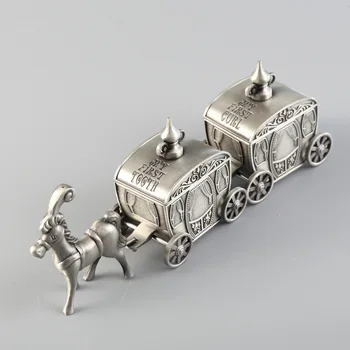 

Cute Baby First Tooth Box Creative Save Milk Hair/First Curl Gift For Kids Metal Umbilical cord Storage Box Baby Keepsake