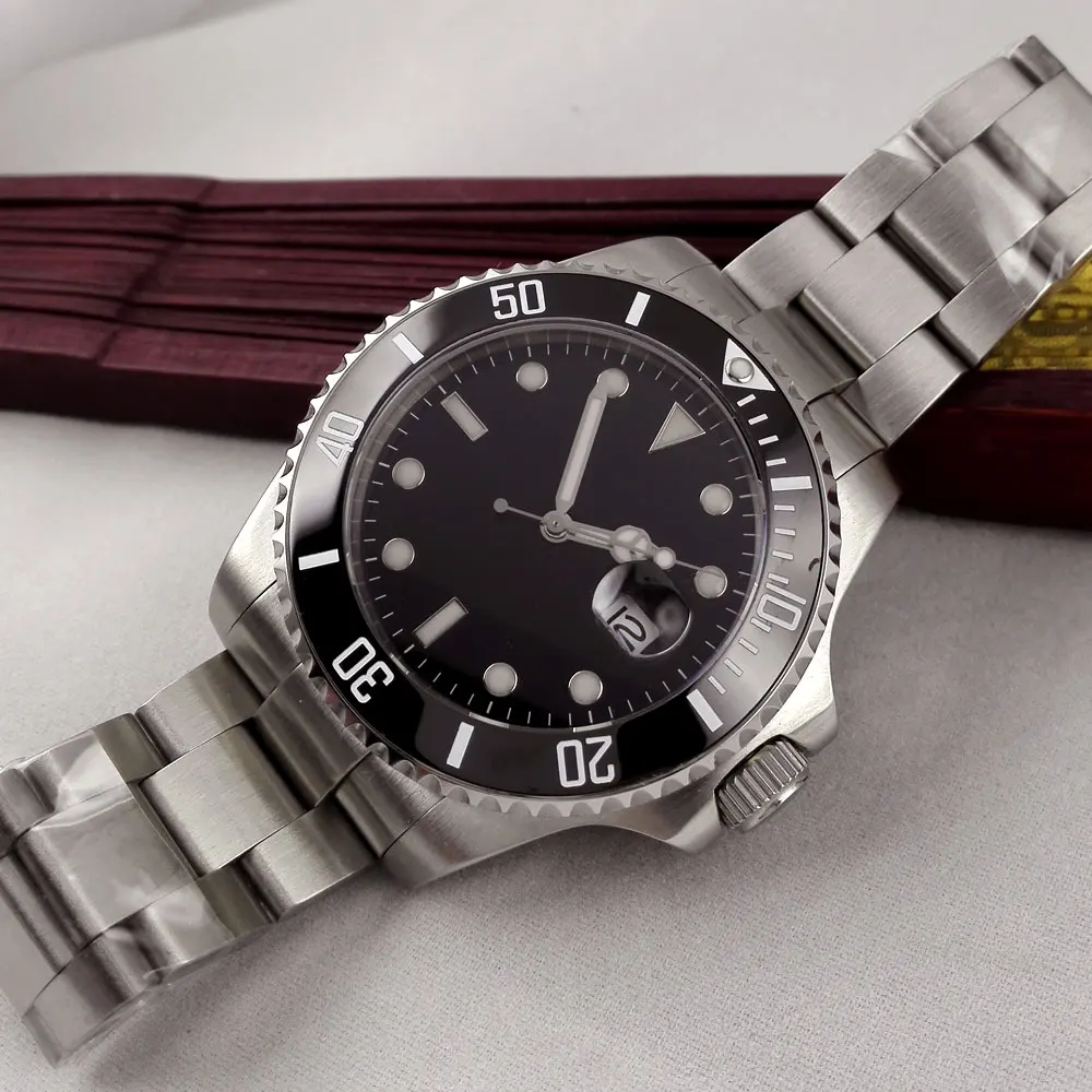 Часы мужские механические с автоматическим механизмом 43 мм|watch 43mm|watch brandwatch brand men |