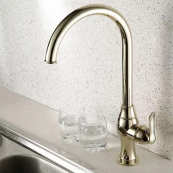 

Homedec Antique Kitchen/Bar Bathroom Sink Faucet Brass Spout Mixer Tap Mixer For Hot And Cold Dishes Torneira Parede