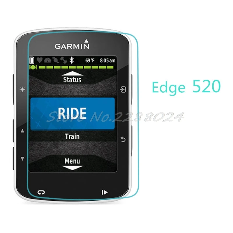 2 шт. для Garmin Edge 510 520 800 810 820 1000 закаленное стекло прозрачное устойчивое к царапинам