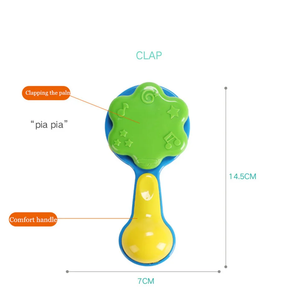 Игрушки для малышей 0-12 месяцев, пластиковая детская погремушка для маленьких мальчиков, Прорезыватель для зубов, кроватка, мобильный Колокольчик для животных, лягушка, игрушки для детей, сенсорные игрушки
