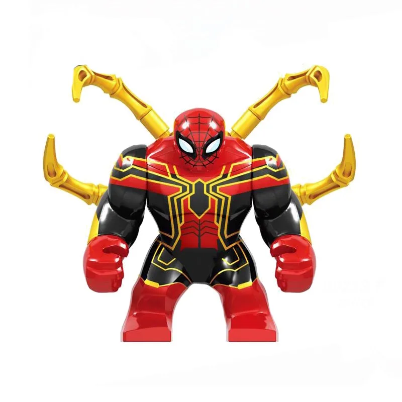 

Big Thanos Large Anti Venom Iron Man Hulk Spider-Man Batman Building Block Figures Toy For Children