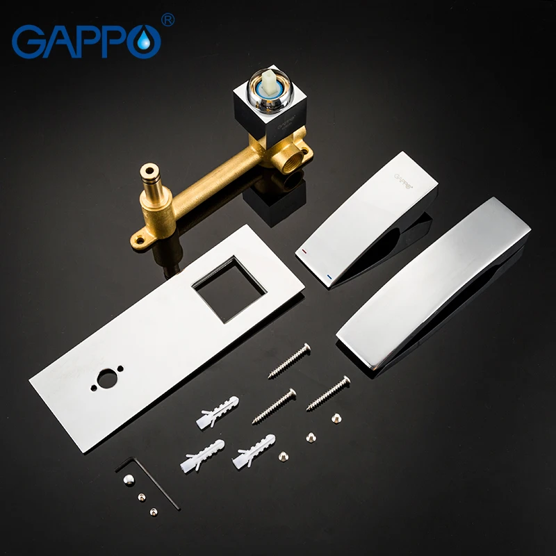 Gappo basin faucet Wall Mounted bathroom Waterfall