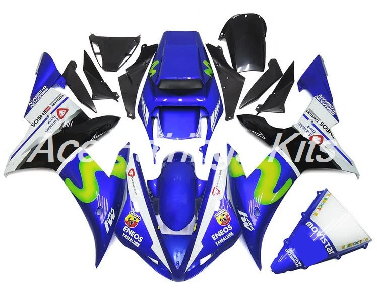 

Hot Sales,yzf1000 R1 02 03 full fairing set Fit For Yamaha Yzf R1 2002 2003 Motorcycle bike Fairings custom Movistar