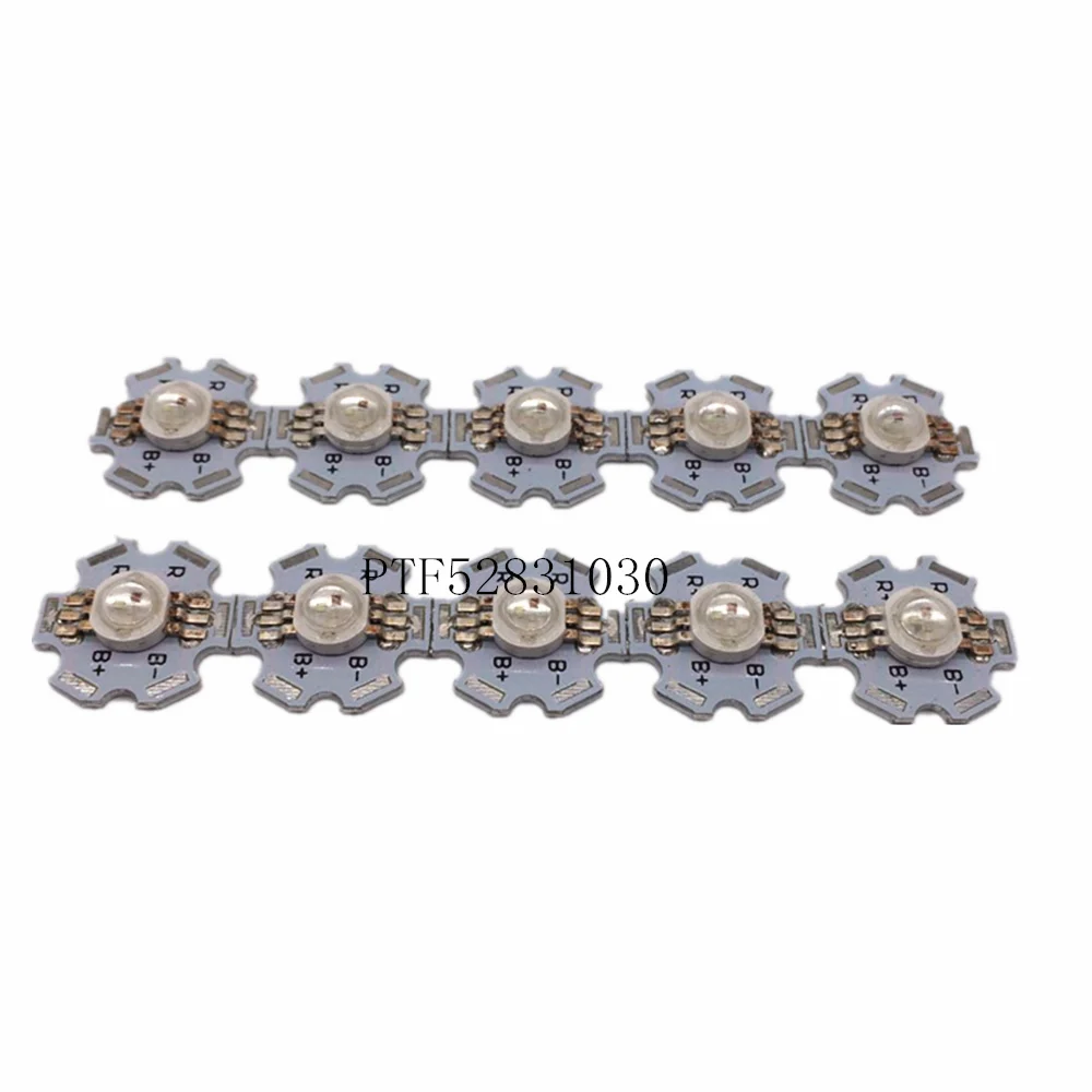 High Power LED Chip 3W RGB LED COB Beads 3 W Light Lamp 4pin/ 6 pin Full Color Red Green Blue For DIY LED Floodlight Spotlight цена High Power LED Chip 3W RGB LED COB Beads 3 W Light Lamp 4pin/ 6 pin Full Color Red Green Blue For DIY LED Floodlight Spotlight цены онлайн