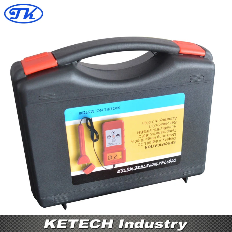 Wood ,Bamboo,Carton,Concrete,Floor,Timber,Paper Moisture Meter MS7200
