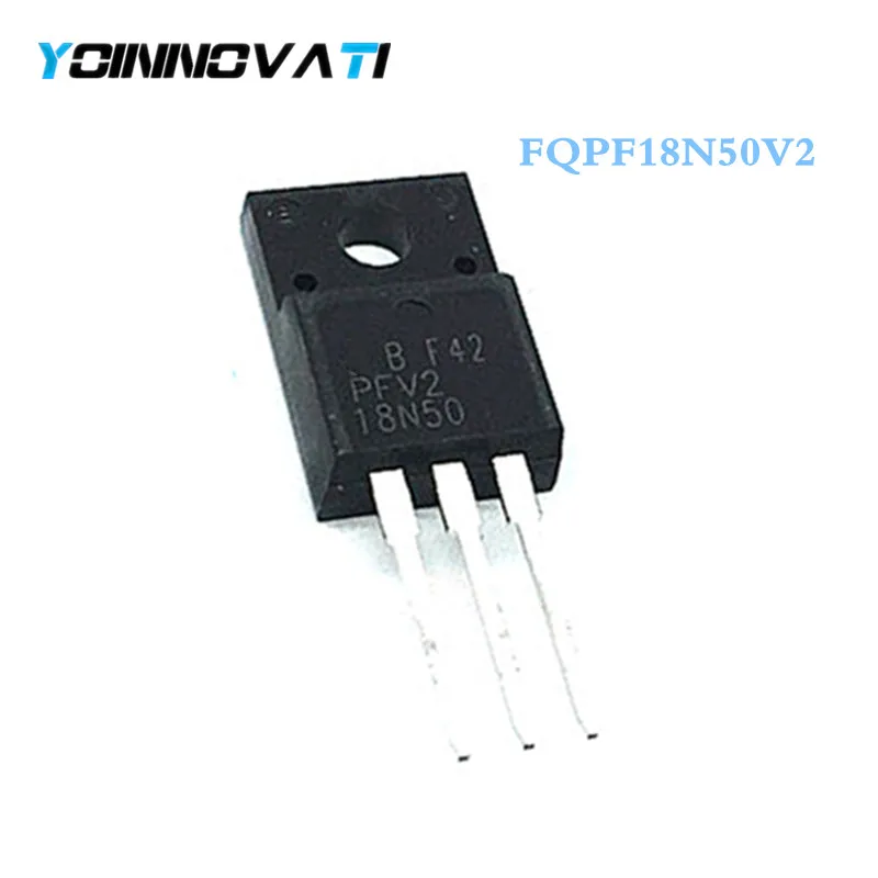Бесплатная доставка 10 шт./лот FQPF18N50V2 18N50 N CH 500 В 18A TO 220F IC лучшее