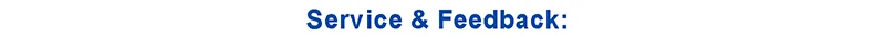 Service  Feedback
