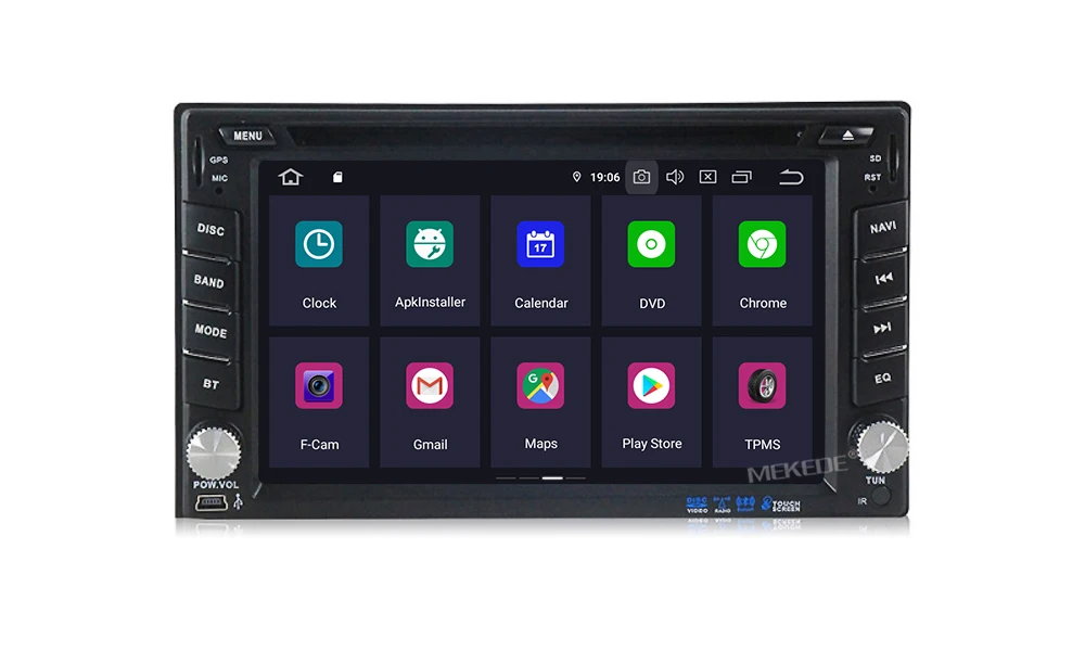 Discount Mekede PX30 android 9.0 universal car radio Car multimedia player for Nissan Toyota Kia VW with IPS DSP GPS navigation WiFi BT 18