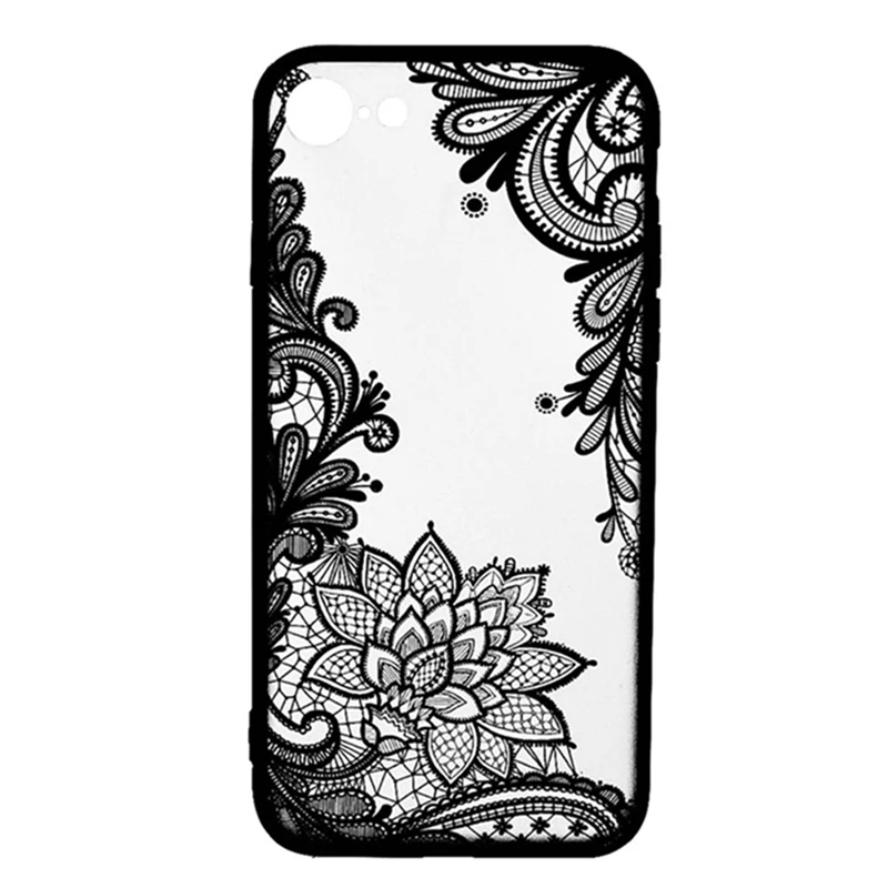 Luxury Girly Lace Phone Case For iPhone 7 6 6s X Case