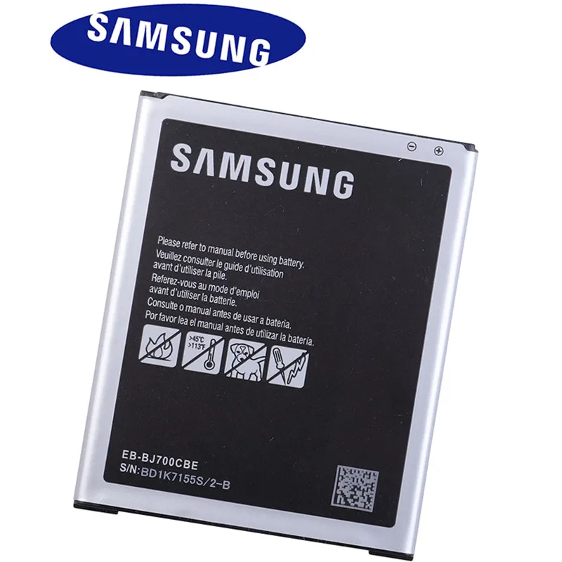 Samsung EB-BJ700BBC EB-BJ700CBE NFC для samsung GALAXY J7 J7008 J700F J7009 J7000 NFC 3000 mAh Замена телефон Батарея