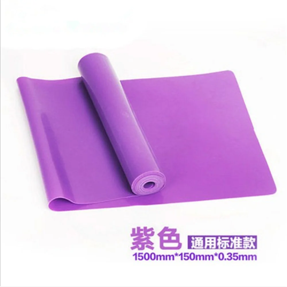 150 см* 15 см* 0,3 мм эластичная резинка для йоги, пилатеса, растягивающаяся лента для упражнений, эластичная лента для фитнеса