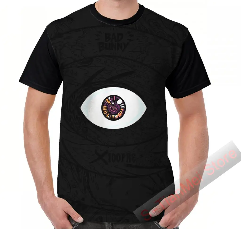 

Summer Graphic t shirt men tops tees BAD BUNNY - X100PRE printed women funny T-Shirt Short Sleeve Casual tshirts