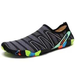 Унисекс кроссовки шлепанцы для Плавания водные виды спорта, серфинг тапочки дышащая легкая спортивная обувь для Для мужчин быстросохнущие