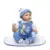 22 polegadas Silicone renascer baby doll brinquedos 55 CM Newborn Dolls para Meninas Presentes de menina de menina bebe reborn de silicone Bonecas brinquedo
