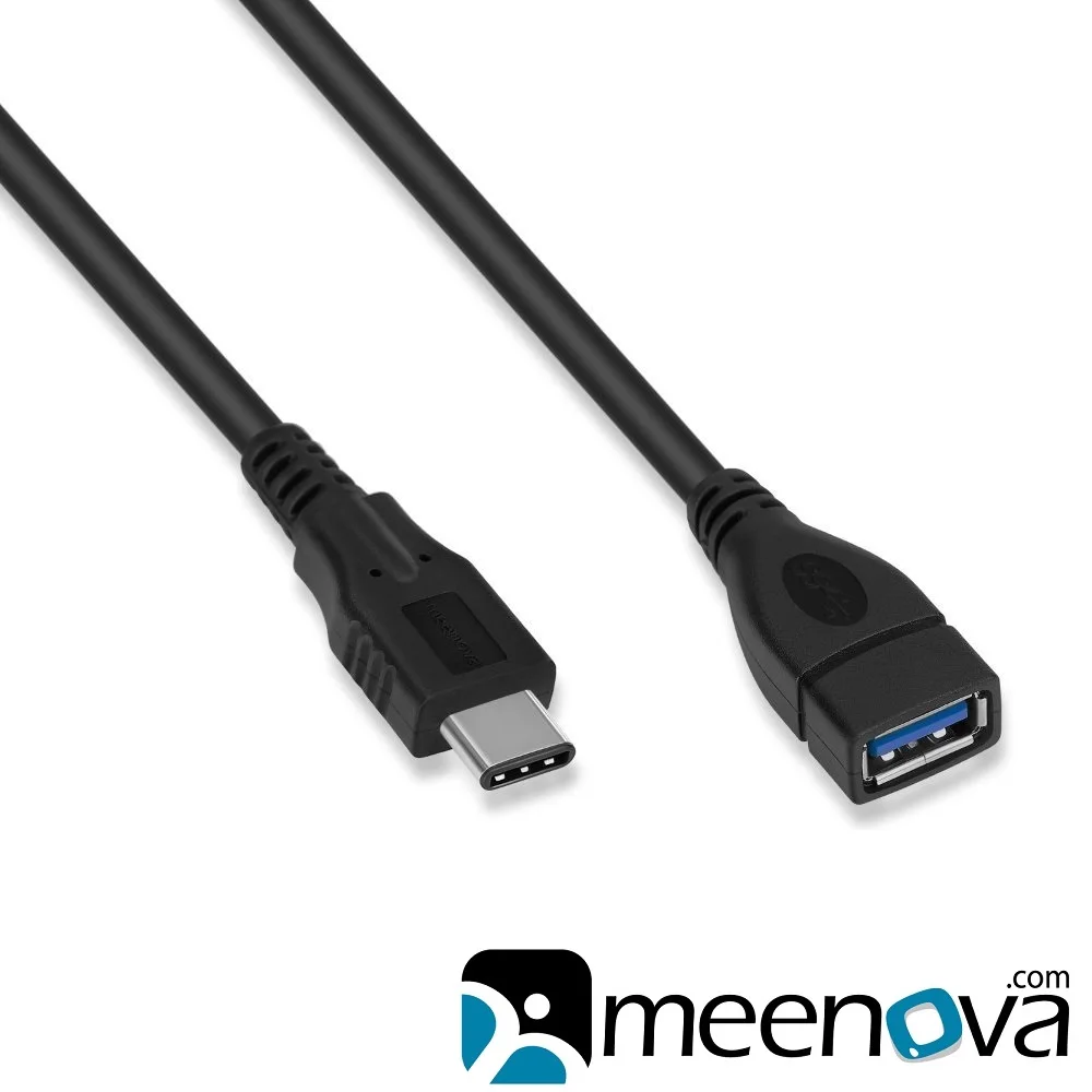 

Meenova USB 3.1 Type-C to USB 3.0 A-Female Cable, for MacBook 2015, Chromebook, Nexus 5X/6P, Chrome Pixel C, Xiaomi, Meizu, Z1