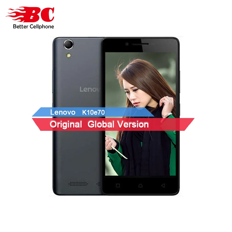 New Original Lenovo K10e70 2GB RAM 16GB ROM Android 6.0 Mobile Phone Snapdragon MSM8909 Quad Core 8.0 MP 4G FDD-LTE Smart Phone android-mp-player : image New Original Lenovo K10e70 2GB RAM 16GB ROM Android 6.0 Mobile Phone Snapdragon MSM8909 Quad Core 8.0 MP 4G FDD-LTE Smart Phone android-mp-player