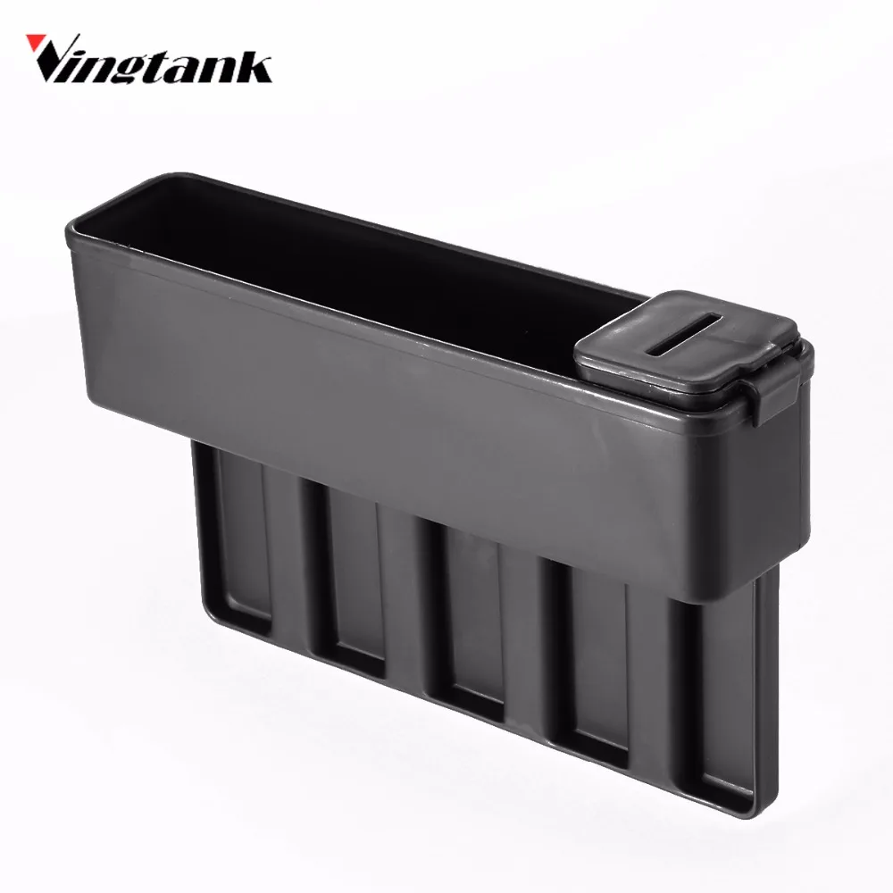 Vingtank Car Console Side Pocket Seat Crevice Storage Box Auto Gap Organizer with Coin for Phone Card Cigarettes | Автомобили и