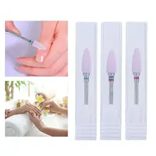 Отвертка, керамические розовые сверла для ногтей, машинка для маникюра, педикюра, Ротационные сверла, аксессуары для маникюра B