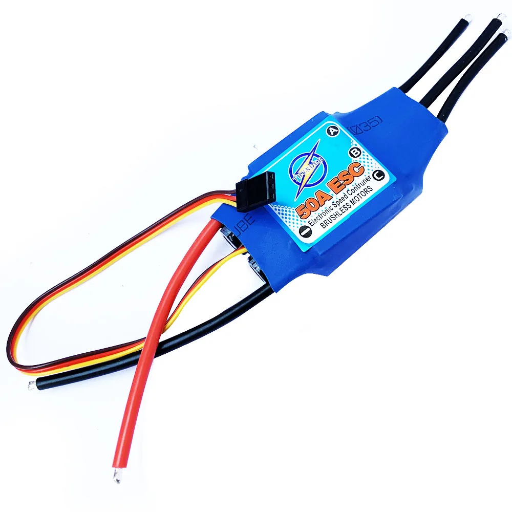 2 4S 50A UBEC бесщеточный двигатель ESC с 5 V/5A BEC RC модели самолетов вертолет
