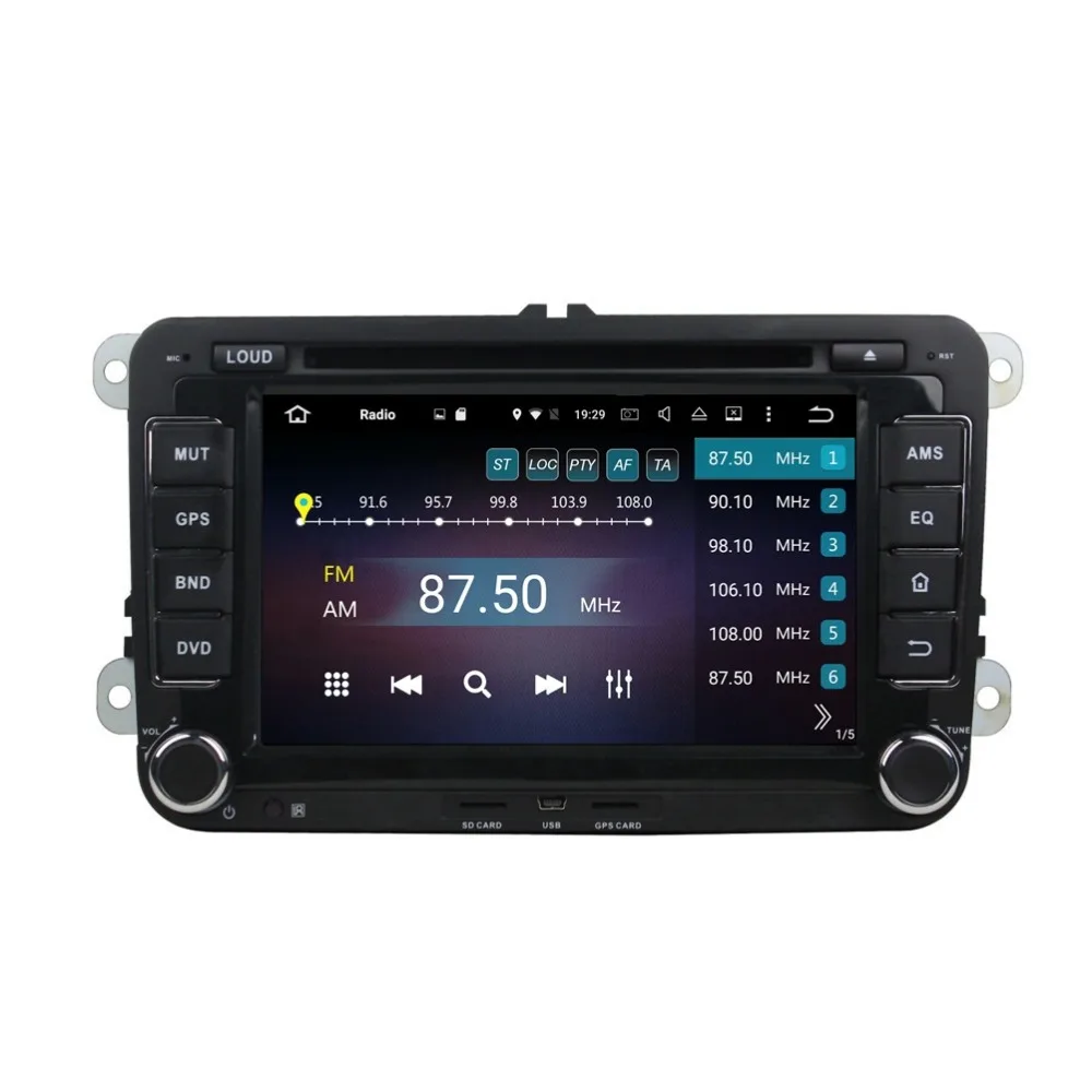 Octa Core 7 Android 6 0 Car font b Radio b font DVD GPS for VW