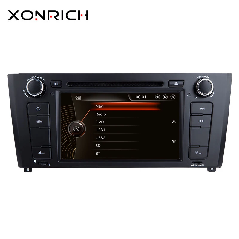 

AutoRadio 1 Din Car DVD Player For BMW E87 BMW 1 Series E88 E82 E81 I20 GPS Navigation Multimedia Player Head Unit 3G DAB+ BT
