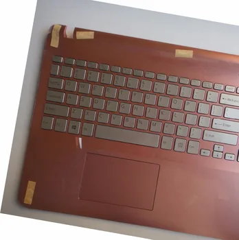 

US keyboard for Sony SVF15318SN SVF15319CG SVF15319SN SVF1531FCG SVF1531GSA with silver key+pink palmrest+backlit+touchpad