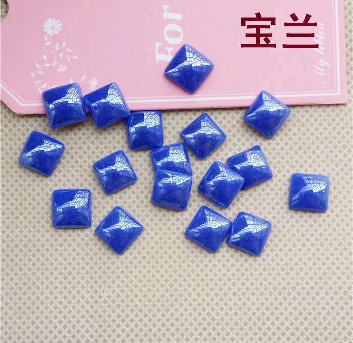 Прямые продажи с завода! Royalblue квадратной формы керамические плоские задние Стразы DIY мобильный телефон оболочка и платье 30 шт./упак.