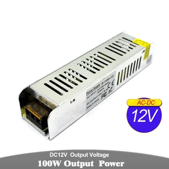 

Mini size 12V 100W Power Supply Unit DC Transformers 110v 220v AC DC12V Switch Power Source For LED Modules Lighting CCTV Motor