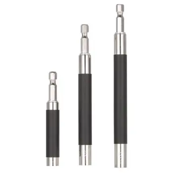 

3Pcs 1/4" Hex Shank Quick Release Multitul Bits Tip Magnetic Screwdriver Bit Set Holder Adapter Head for Repair Phone Laptop