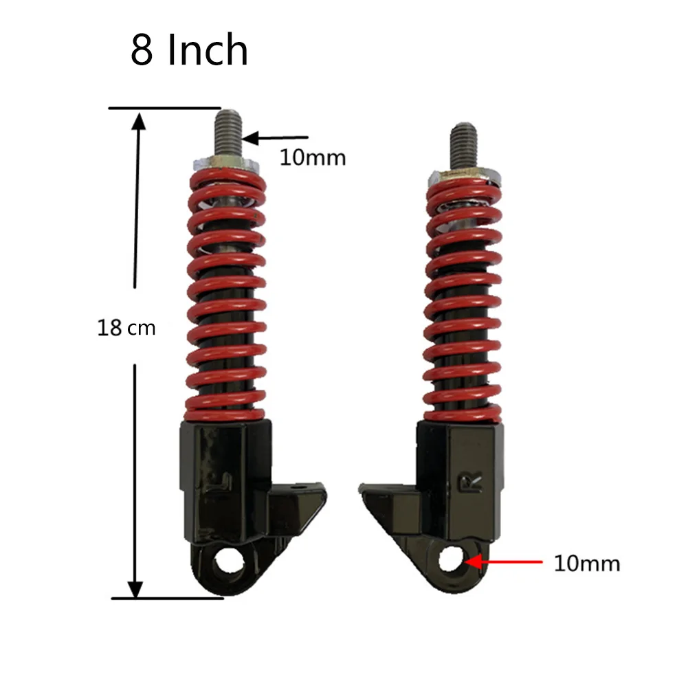 Открытый гидравлический амортизатор передняя подвеска Электрический демпфирующий резьбовой скутер части колеса аксессуары отверстие пружина отскок