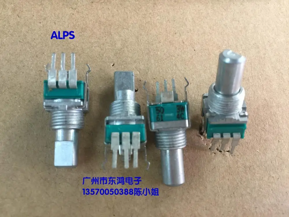 (2 шт./пакет) Япония ALPS Альпы RK09L прецизионный потенциометр один W50K оси длинные 15 мм