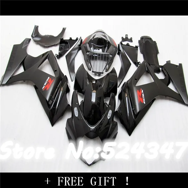 

Nn-Fairing For A GSX-R1000 07 08 All Black GSX R1000 GSXR 1000 NEW K7 07-08 GSXR1000 2007 2008 Body for SUZUKI