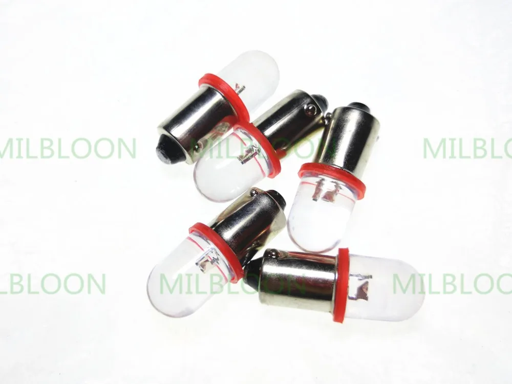 Ampoule,green12VAmpoule de plaque'immatriculation BA9S indicateur