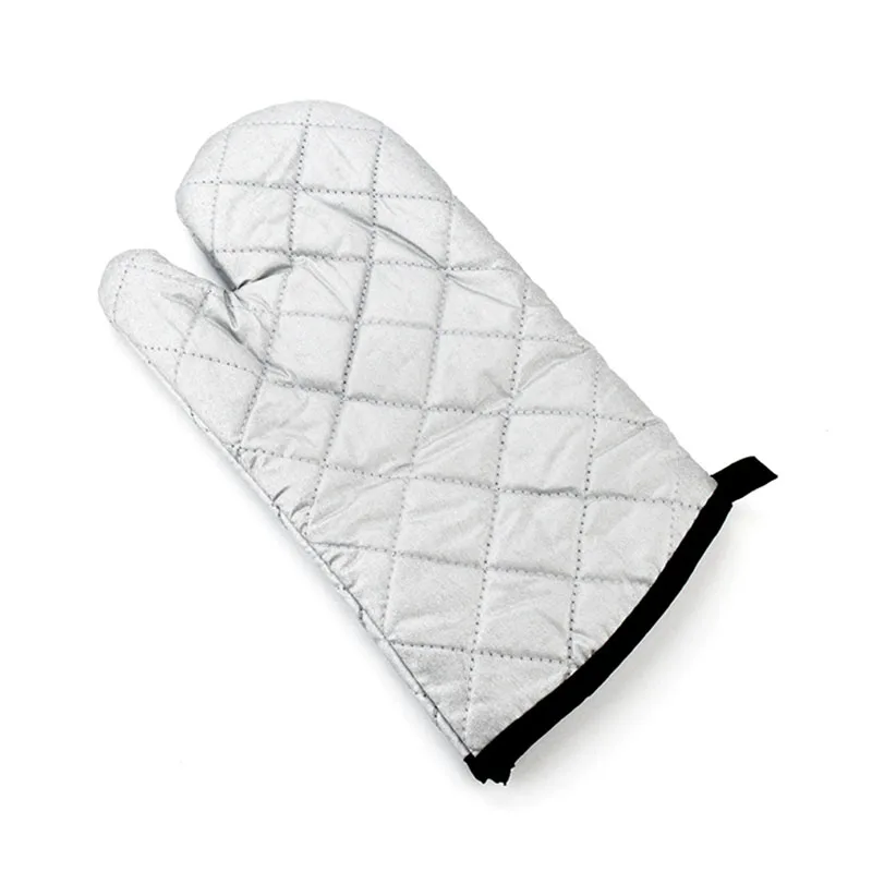 Free shipping 1pcs New Cotton Oven Mitts Heat Protective Glove Kitchen Gloves High Temperature
