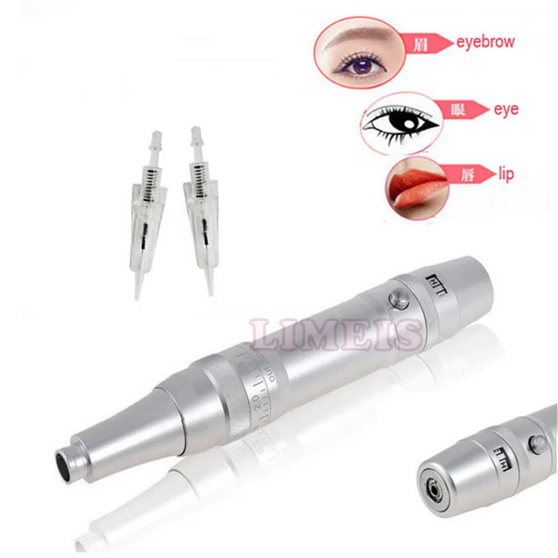 1pc professional makeup tattoo pen machine permanent eyebrow lip contour pen beauty art tattoo gun