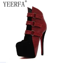 YEERFA New fashion sexy wedding shoes woman platform red bottom high heels women pumps and women’s spring autumn shoes party
