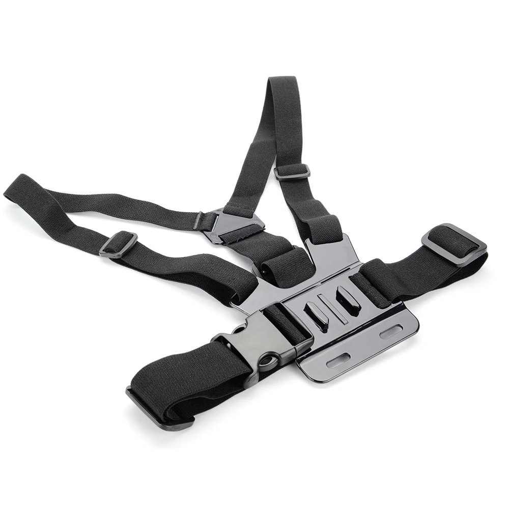 

Easttowest Go pro Accessories Adjustable Elastic Chest Strap Belt Mount for Go Pro Hero 4 3+ 3 Xiaomi Yi Action Camera SJ4000