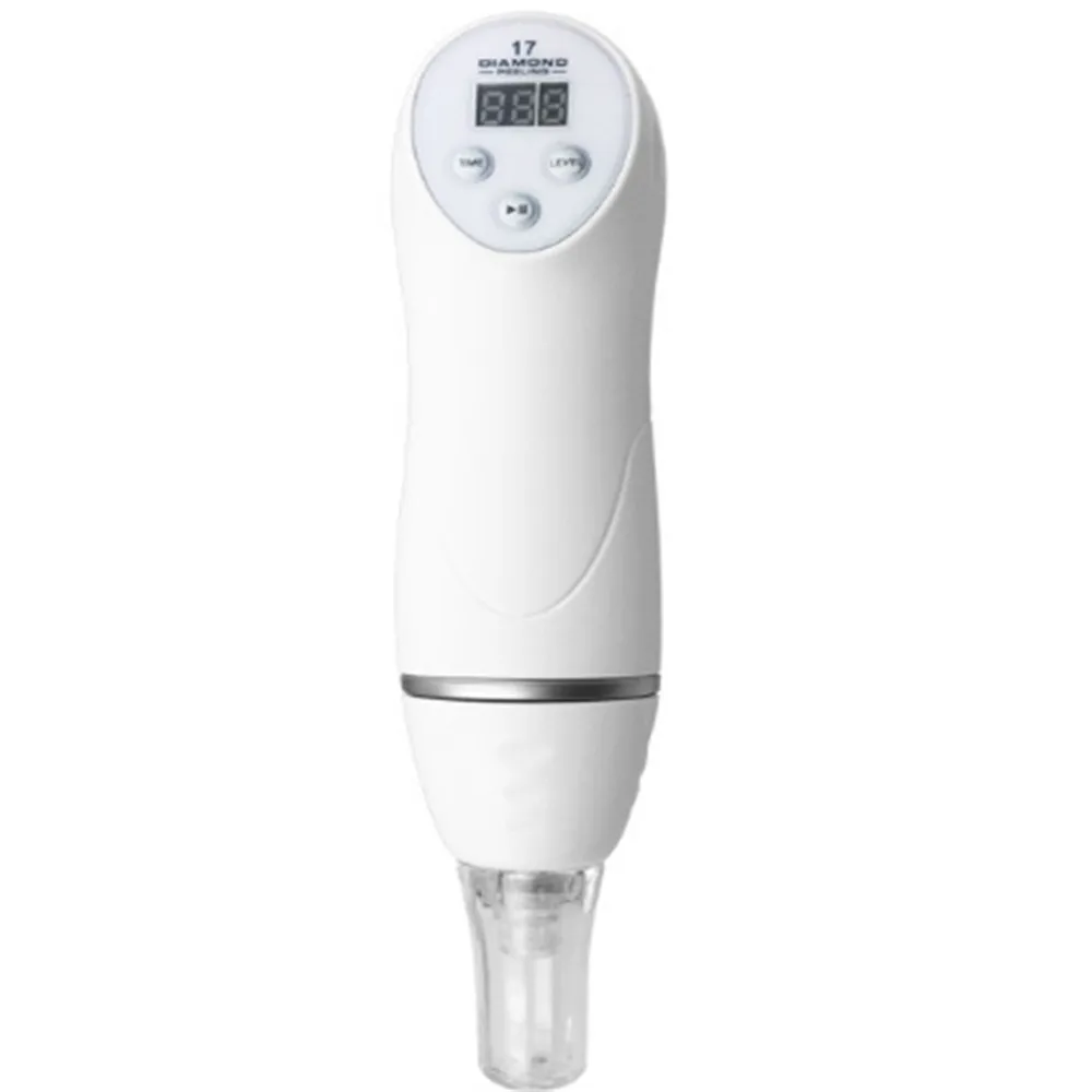 Remoção da Pele Barato Dicas Portátil Microdermabrasion Diamante Peeling Dispositivo Cravo Dermabrasion Massagem Facial 6 10 Utensílios de cuidado facial