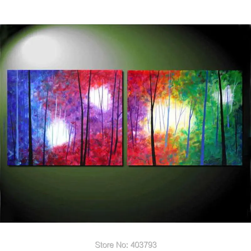 

HUGE MODERN ABSTRACT WALL DECOR ART HAND PAINTED OIL PAINTING ON CANVAS UNFRAMED ART HOME DECOR