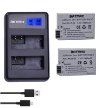 2pcs LPE8 LP-E8 LP E8 Camera Battery+ LCD USB Dual Charger for Canon EOS 550D 600D 650D 700D Rebel T2i T3i T4i T5i Kiss X4 X5