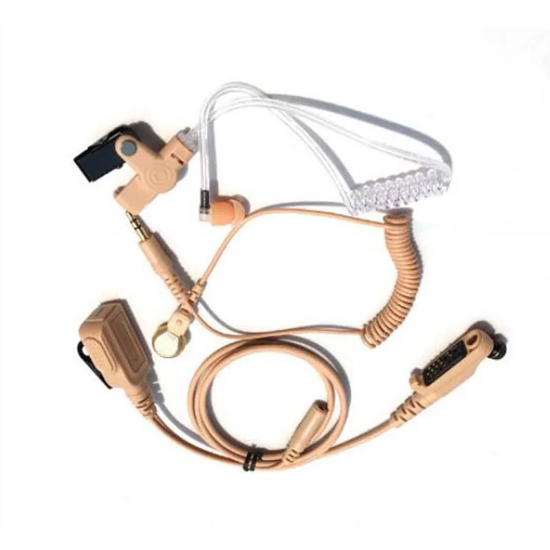 

Air Tube Surveillance Kit Earphone Headset PTT Mic For Hytera PD605 PD665 PD685 PD602 PD662 PD682 PD668 PD688 X1P X1E Radio