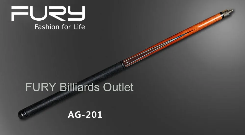 Fury Pool Cue Model AG-201 billiards cue stick 11.75mm / 12.75mm tip(optional)/ pool billiards stick