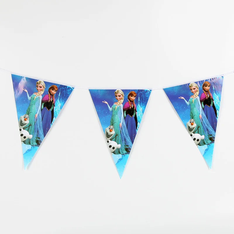 10 шт./лот тема вечерние гирлянда с флажками вечерние поставки бумажный баннер с днем рождения украшения вечерние флаги
