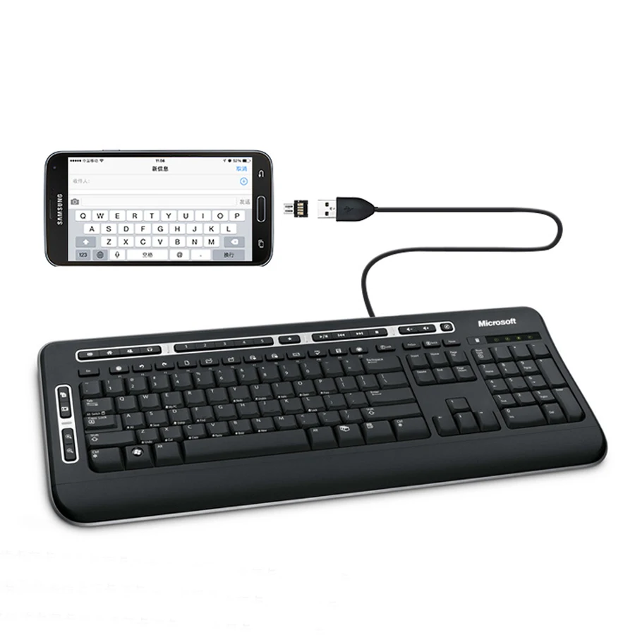Переходник Micro USB к 2 0 NinthQua OTG кабель адаптер для флэш накопителя планшета ПК Samsung