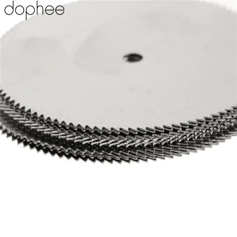 Dophee Dremel Аксессуары 32 мм Мини дисковые пилы из быстрорежущей стали для древесины