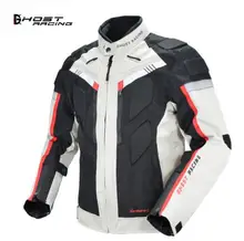 GHOST RACING Autumn Winter Motorcycle Jacket Men Waterproof Windproof Moto Jacket Riding Racing Motorbike Clothing Protective GHOST RACING Autumn Winter Motorcycle Jacket Men Waterproof Windproof Moto Jacket Riding Racing Motorbike Clothing Protective