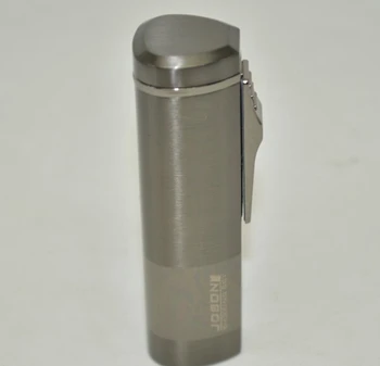 

200pcs/lot Metal 3 jet butane gas lighter,men's refill triple torches 1300'C lighter,outdoor windproof windbreak tool