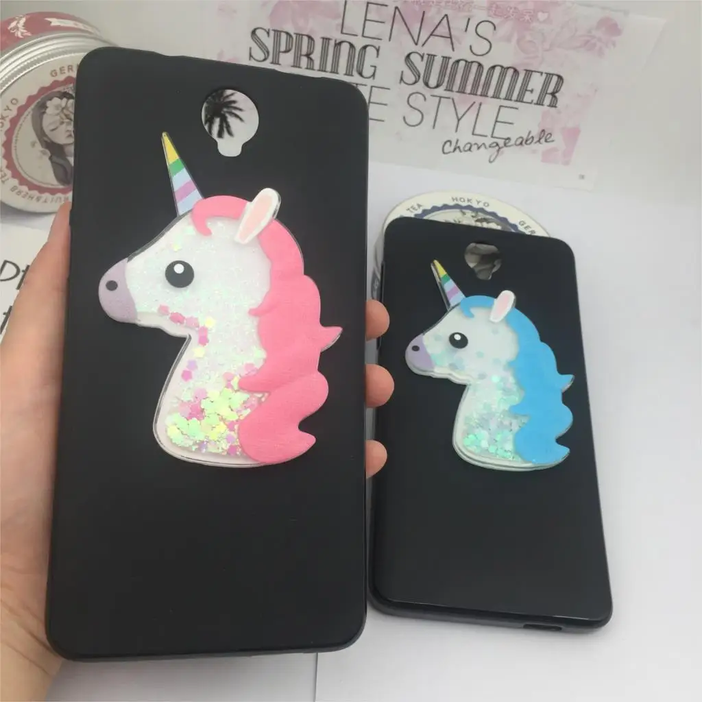 

for Cubot Max case Back cover Bling Glitter Dynamic Quicksand Liquid Case for Cubot Max cover coque Owl Unicorn